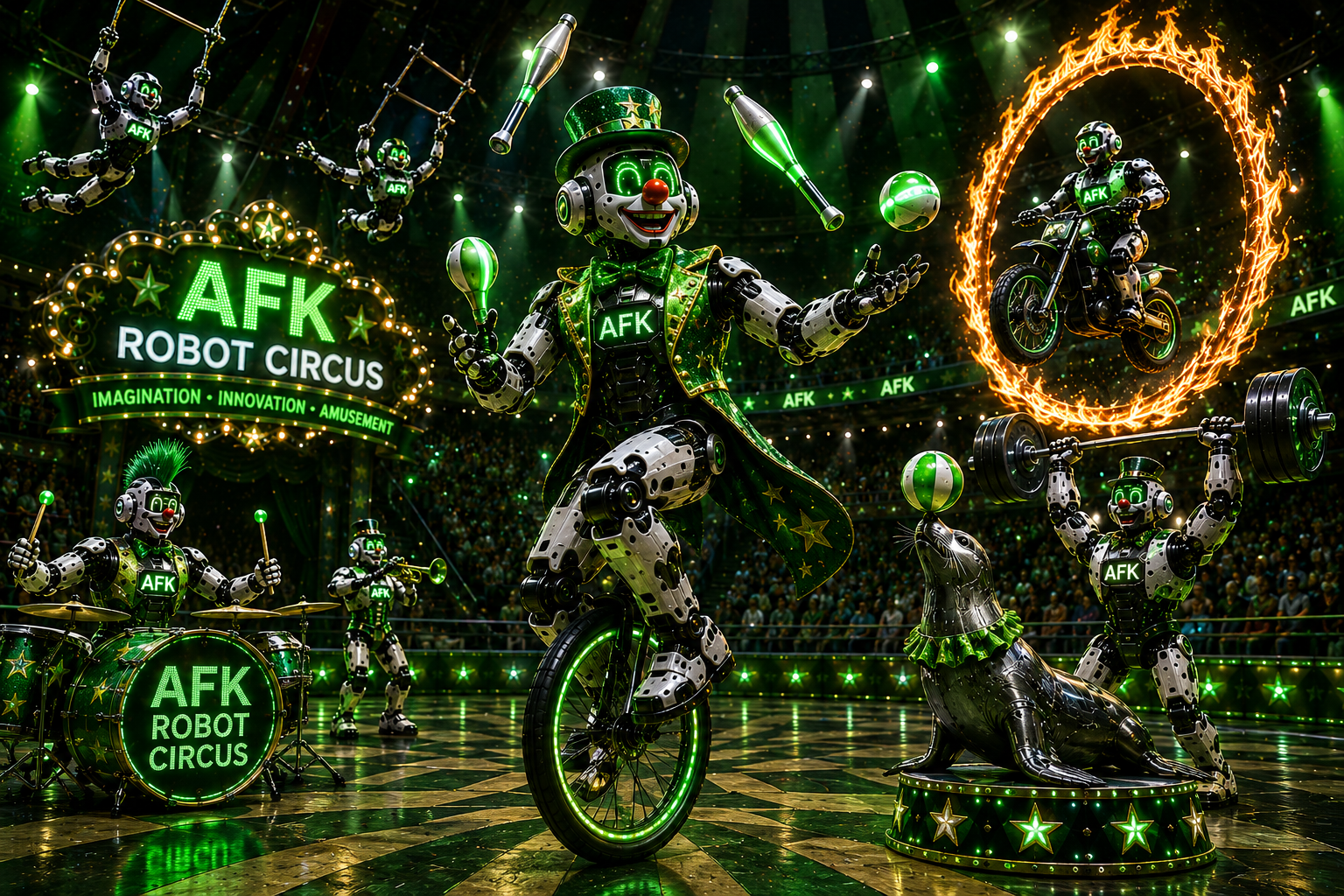 AFK Robot Circus gallery image